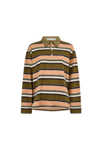 Aw25 Chroma: Nev Vintage Polo - Sunset