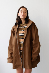 Aw25 Chroma: City Twill Jacket - Coffee