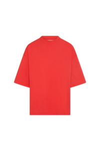 Commonplaceessentials: Chroma 3/4 Sleeve T-Shirt - Red