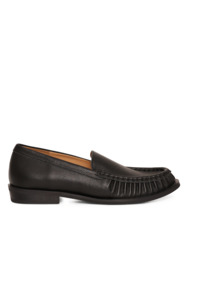 New Arrivals: Terrace Ruched Flat Loafer - Black