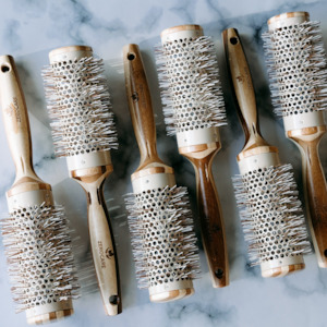 Brush: Bamboo Thermal Styler Brush 58mm