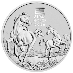 Bullion: 1oz Silver Bullion Coin – Australian Lunar Series III 2026 Year of the Horse