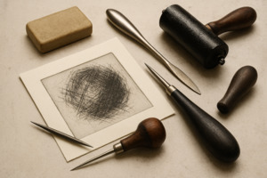 Arts Crafts: Drypoint Etching with Esther Topfer - Starts on Tuesday 17 February 2026