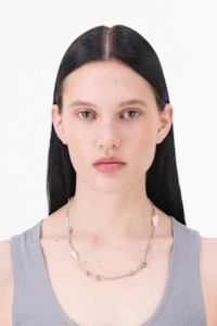 Liam Necklace | Palladium