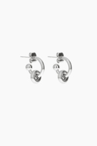 Justine Clenquet: Ethan Earrings | Palladium