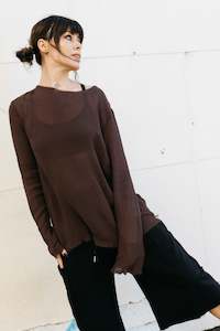 Coscapsulecollection: Violet Top | Coffee