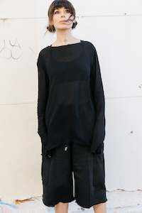 Coscapsulecollection: Violet Top | Black