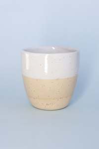 Homewares: Ceramic Cup | White Coastal