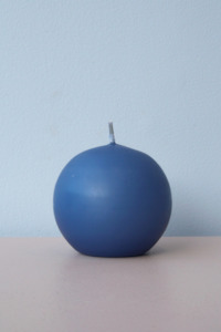 Small Ball Candle | Periwinkle