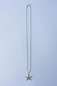 Star Pendant | Silver/Sapphire