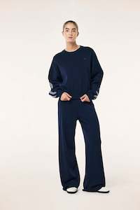 Retreat Knit Pant | Dark Navy
