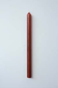 Household Taper Candle | Chocolate