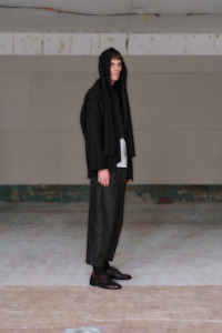 Otsu: Yama Jacket | Black Cotton