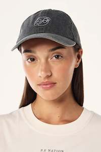 Accessories: Global Cap | Washed Asphalt