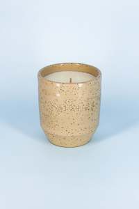 Frankincense & Murrh Ceramic Candle | Crema