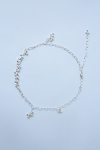 Full Knuckle Necklace | Silver