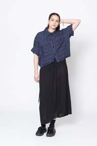 Admiration Shirt | Navy Stripe