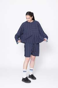 Pine Week: Sting Sweater | Navy Stripe