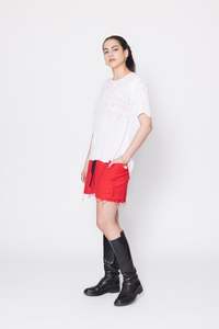 Sale Company Of Strangers: Entitled Tee | Red Scatter