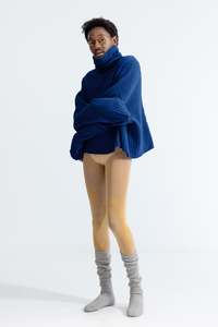Knitwear: U Turtle Crop | Azure