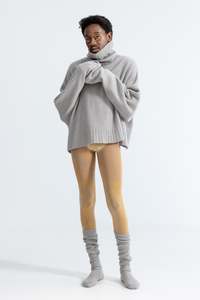 Knitwear: U Turtle Crop | Ash