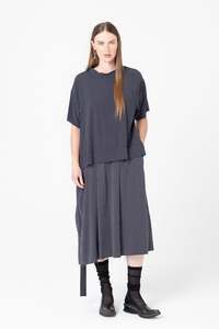 Pine Week: Extension Dress | Ink Pinstripe