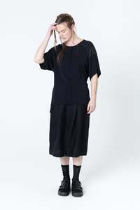 Gallery Tee | Black Dobby