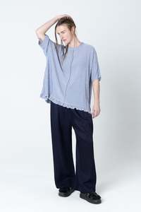 Dance Tee | Blue Stripe