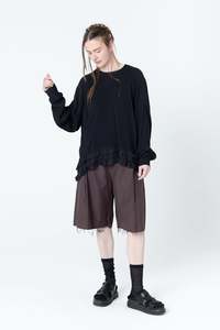 Show Sweater | Black Dobby