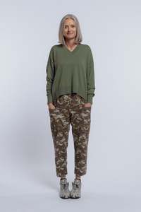 Griddy Sweater | Forest Wood