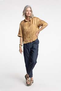 Smoking Shirt | Champagne
