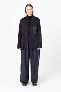 Hotel Jacket | Black Twill