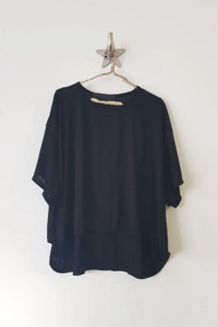 Box T-Shirt Crop | Black