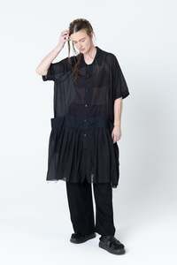 Salon Dress | Black Dobby