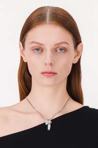 Ronnie Necklace | Palladium