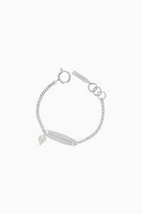 Jewellery: Fisher Pearl Bracelet | Palladium