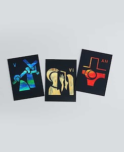 Products: Stations of the Cross greeting card – set of 5