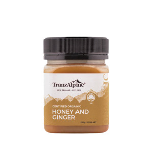 Featured: Tranz Alpine - Organic Honey and Ginger 250g