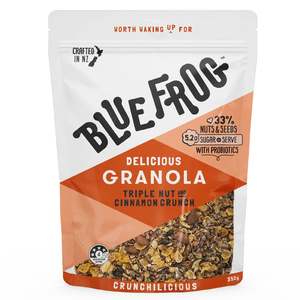 Grocery Cereal: Blue Frog Granola Triple Nut Cinnamon Crunch 350g