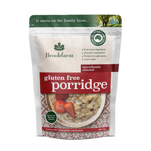 Grocery Cereal: Brookfarm GF Porridge 400g