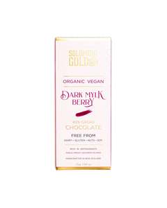 Grocery Chocolate: Solomons Gold Dark Mylk Berry 55g