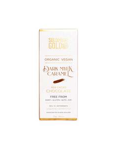 Grocery Chocolate: Solomons Gold Dark Mylk Caramel 55g