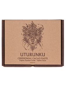Raw Ceremonial Cacao Paste Block (Uturunku) 500g