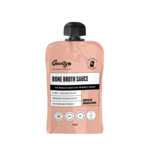Grocery Condiments: Gevity - Bone Broth Sriracha Mayo Pouch 200mL