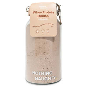 Grocery Protein Powders: Nothing Naughty Whey Protein Isolate - Chocolate 1kg