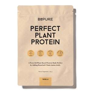 Grocery Protein Powders: BePURE - Perfect Protein - Vanilla 584g pouch