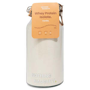 Nothing Naughty Whey Protein Isolate - Vanilla 1kg