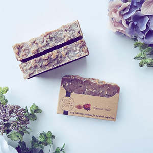 Personal Care Bath: Nudi Point Body Bar "Oatmeal Cookie" 100g