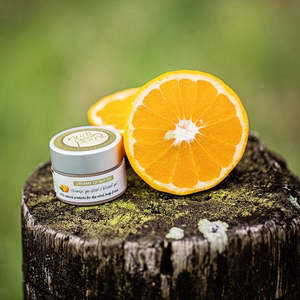Personal Care Natural Skin Care: Nudi Point Lip Butter TUB "Orange ya glad I kissed ya" 15g