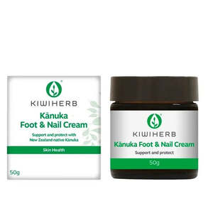 Kiwiherb Kanuka Foot & Nail Care Cream 50g
